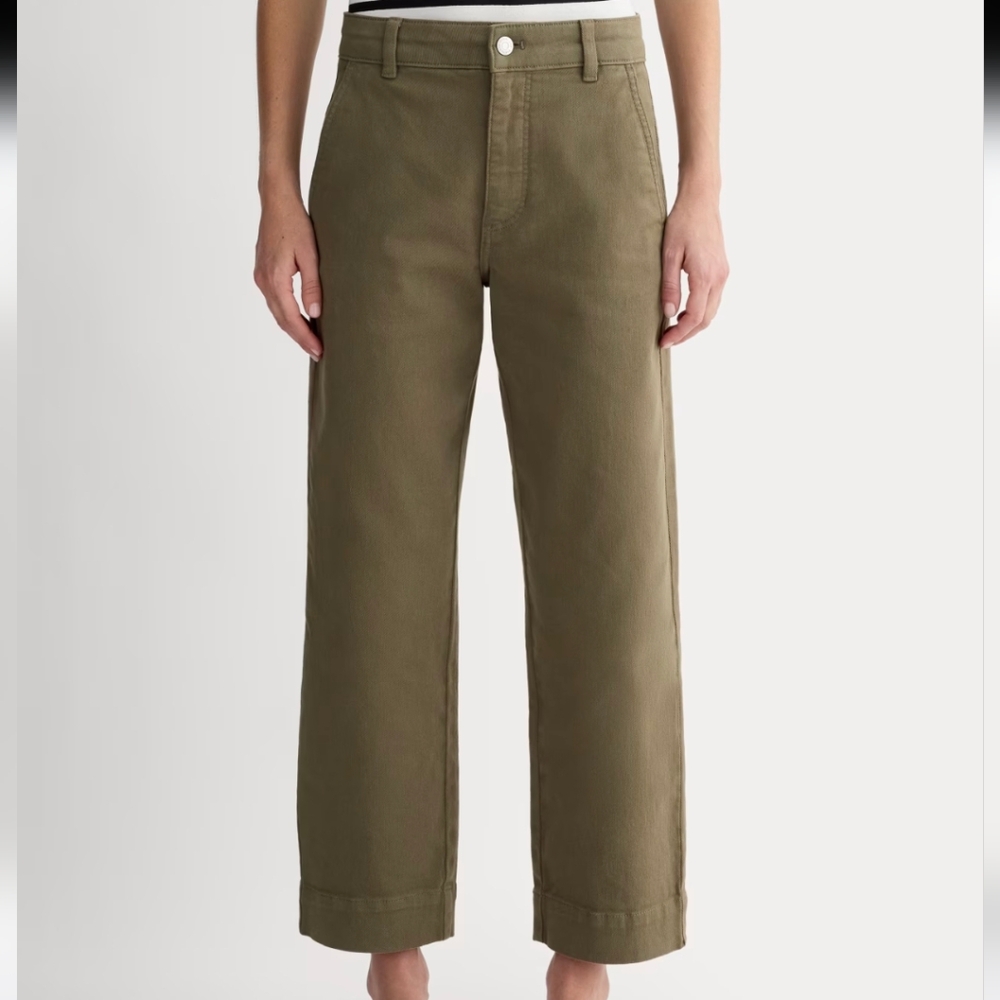 Everlane straight leg crop size US 8
